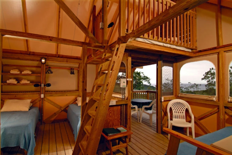 Concordia Eco-Tents are a sustainable vacation alternative