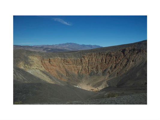 Ubehebe holds fire (in Death Valley)