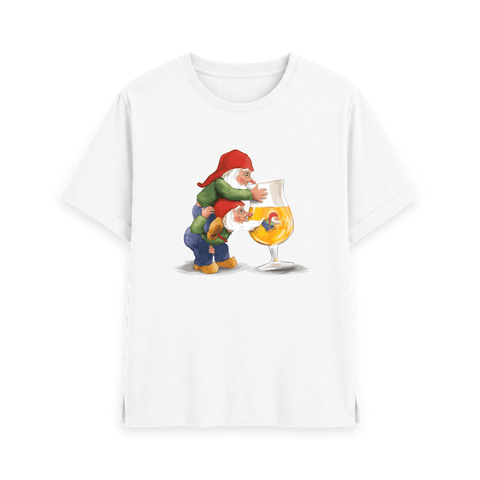 White Printed T-shirt Front