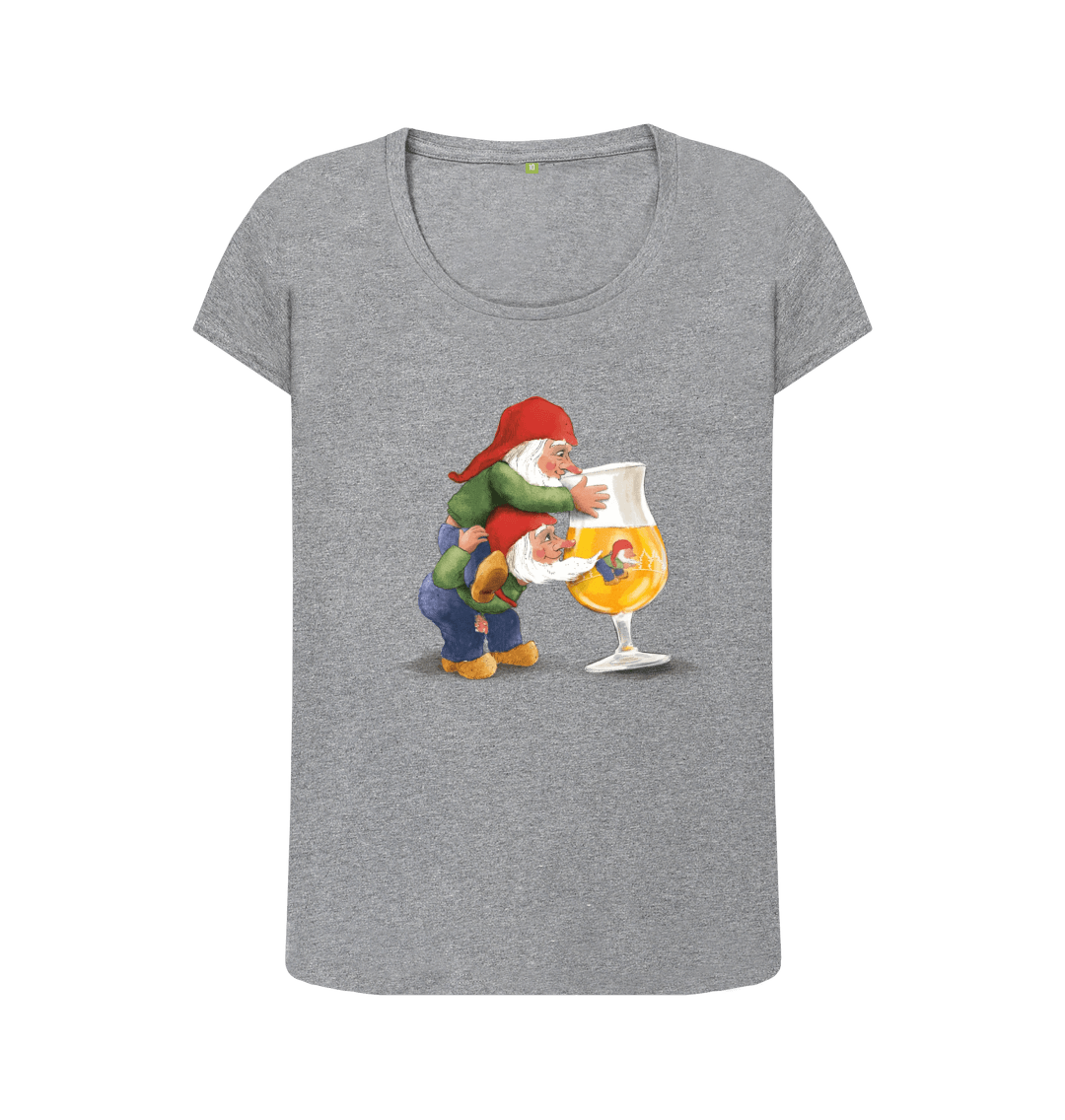 Athletic Grey Printed T-shirt Front