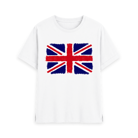 White Printed T-shirt Front