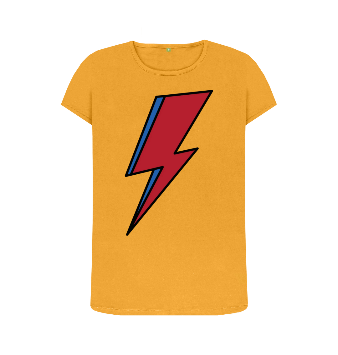 Mustard Printed T-shirt Front
