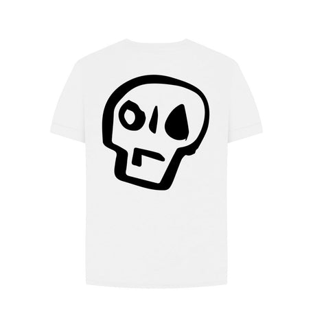 Just Stop Oil x Skull Women's Relaxed Fit Tee