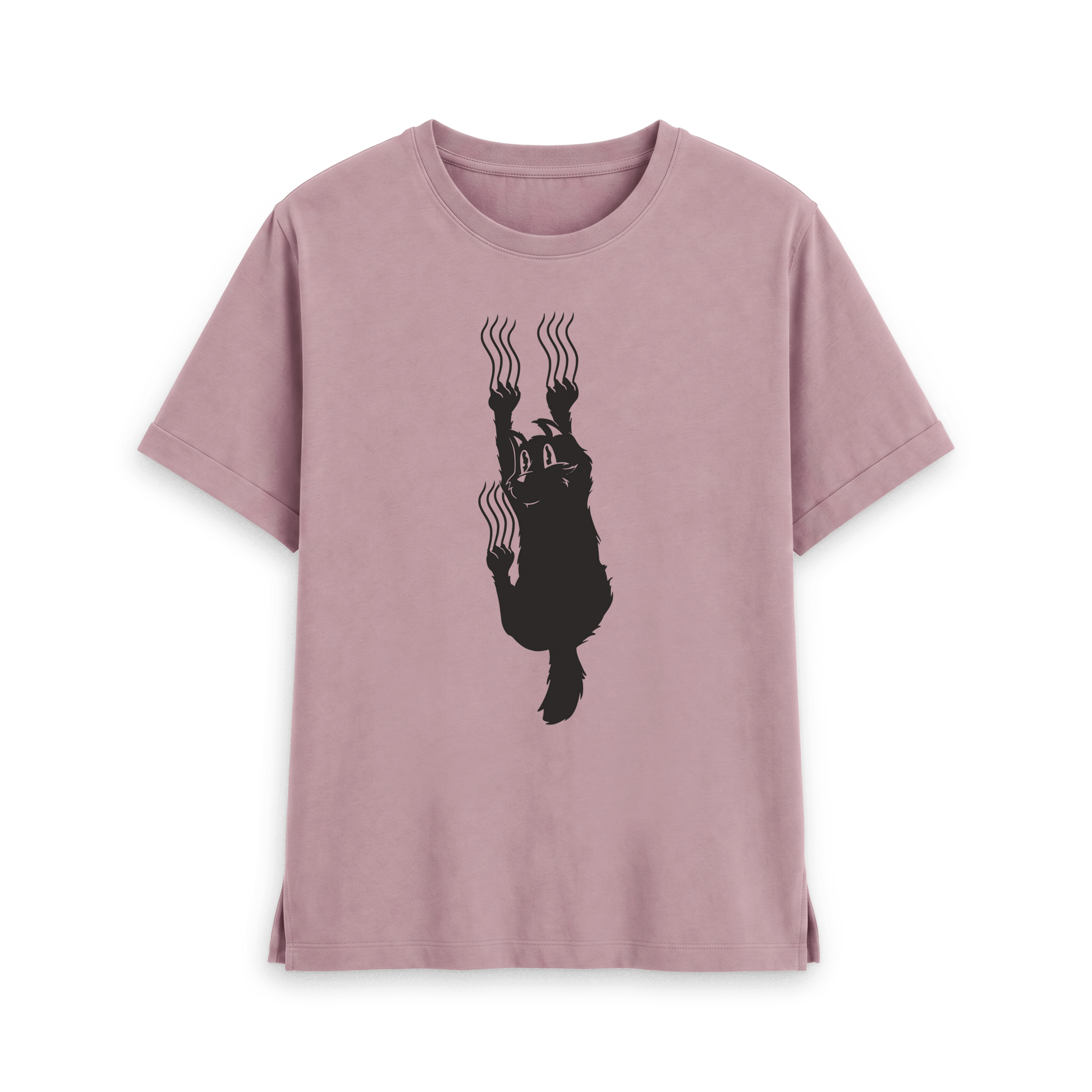 Mauve Printed T-shirt Front