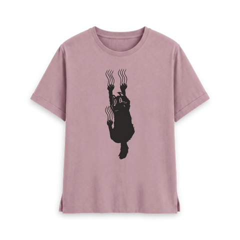 Mauve Printed T-shirt Front