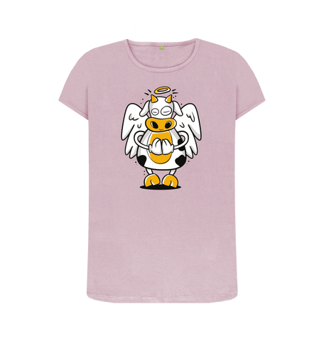 Mauve Printed T-shirt Front