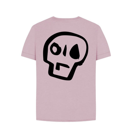 Just Stop Oil x Skull Women's Relaxed Fit Tee