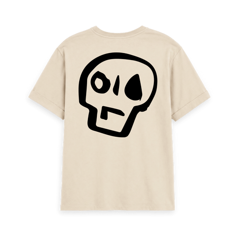 Oat Printed T-shirt Back