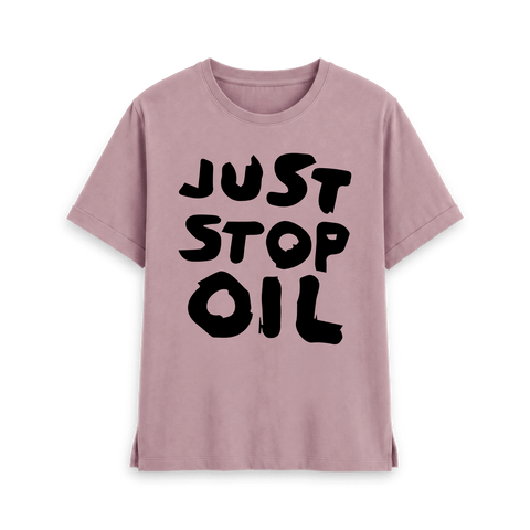 Mauve Printed T-shirt Front