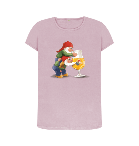 Mauve Printed T-shirt Front