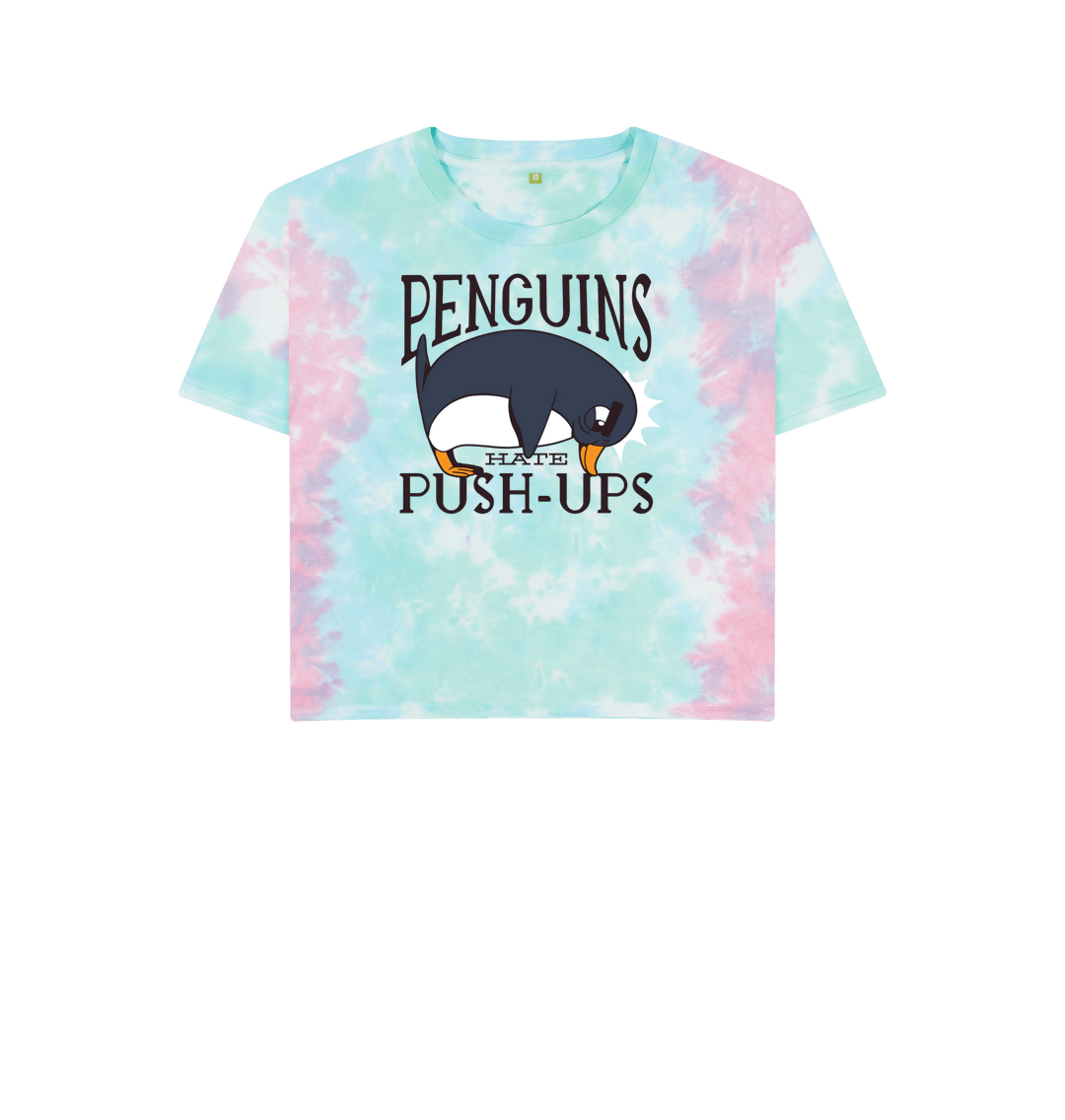 Pastel Tie Dye Printed T-shirt Front