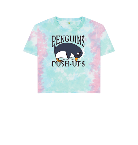Pastel Tie Dye Printed T-shirt Front