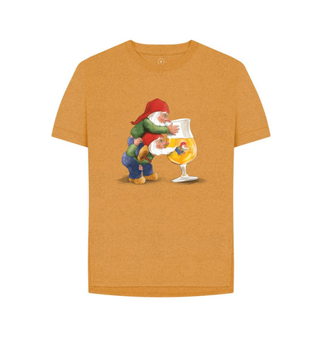 Amber Gnomes Drinking La Chouffe Women's Remill Relaxed Fit T-Shirt