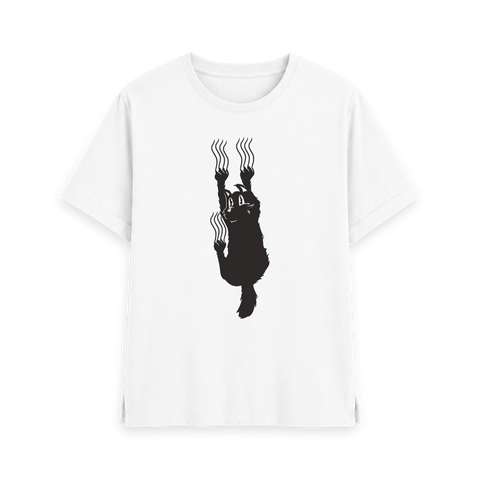 White Printed T-shirt Front