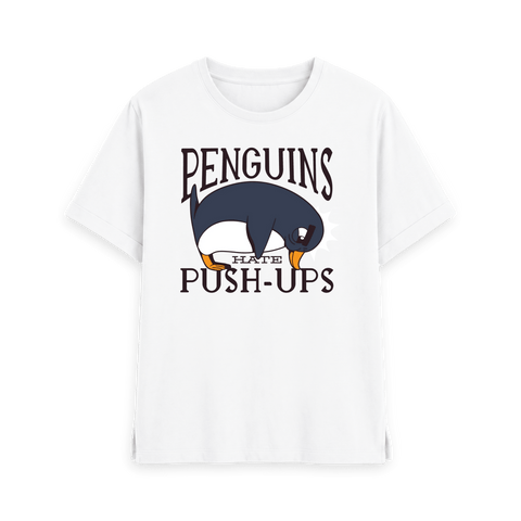 White Printed T-shirt Front