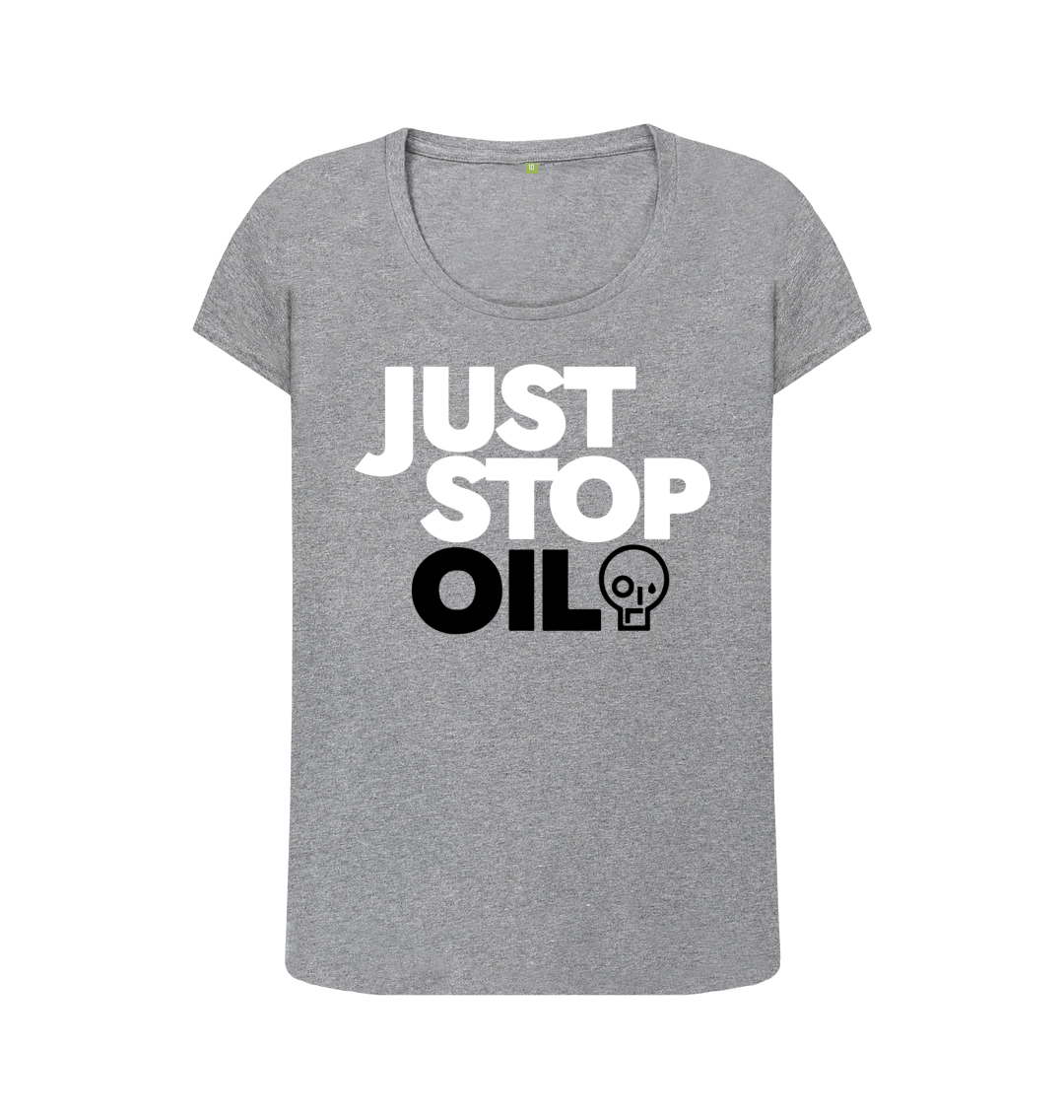 Athletic Grey Printed T-shirt Front