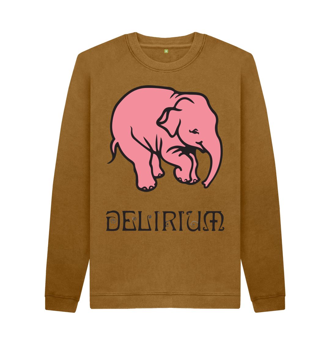 Brown Delirium Men's Crew Neck Sweater