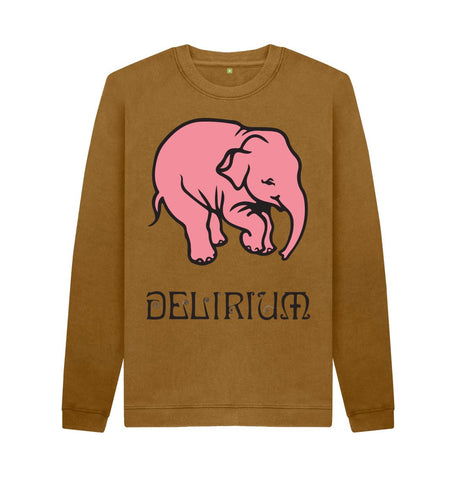 Brown Delirium Men's Crew Neck Sweater