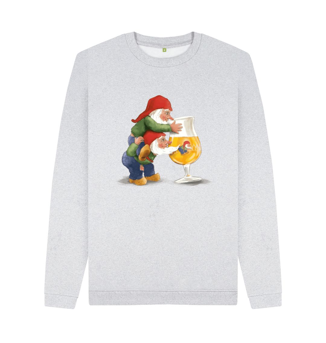 Grey Gnomes Drinking La Chouffe Men's Remill Sweater