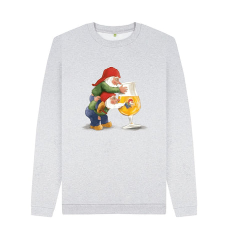 Grey Gnomes Drinking La Chouffe Men's Remill Sweater