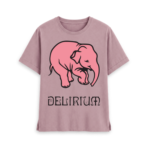 Mauve Printed T-shirt Front