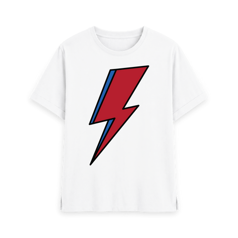 White Printed T-shirt Front