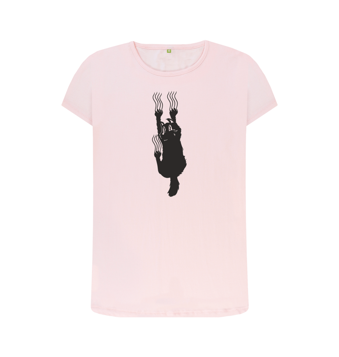 Pink Printed T-shirt Front