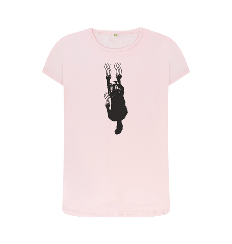Pink Printed T-shirt Front