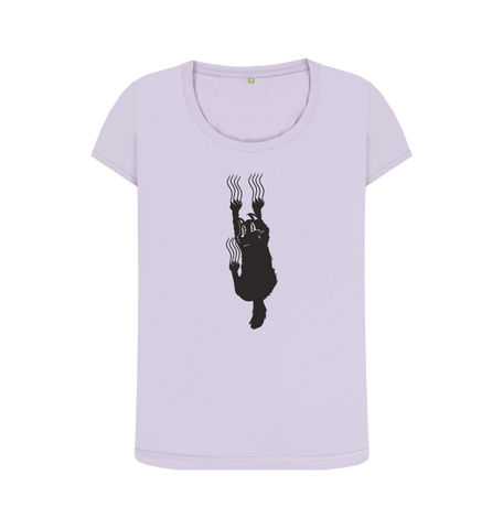 Violet Printed T-shirt Front