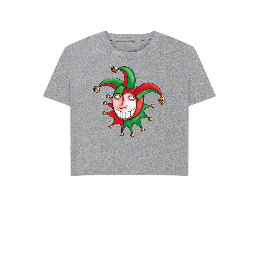 Athletic Grey Printed T-shirt Front