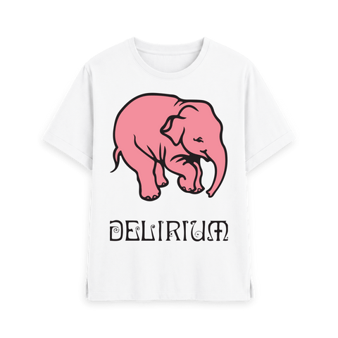 White Printed T-shirt Front
