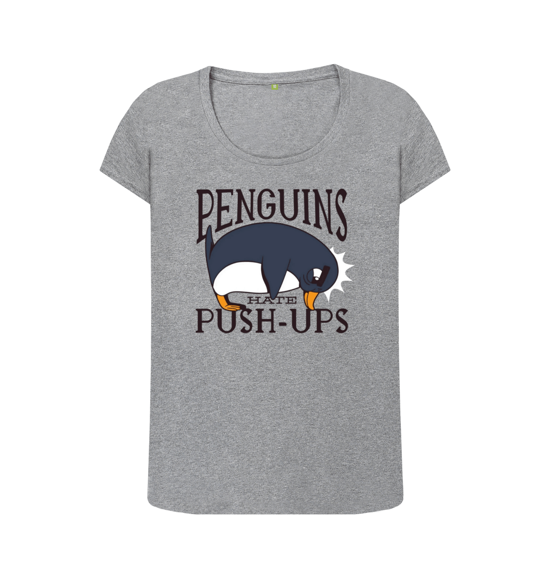 Athletic Grey Printed T-shirt Front