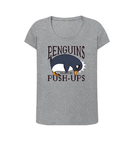 Athletic Grey Printed T-shirt Front