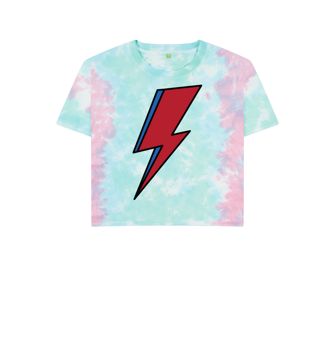 Pastel Tie Dye Printed T-shirt Front