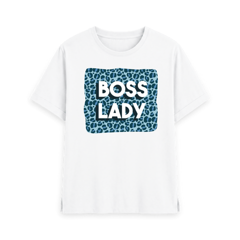 White Printed T-shirt Front