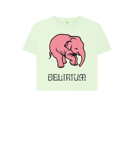 Pastel Green Delirium Women's Boxy Tee