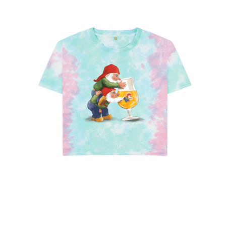 Pastel Tie Dye Printed T-shirt Front