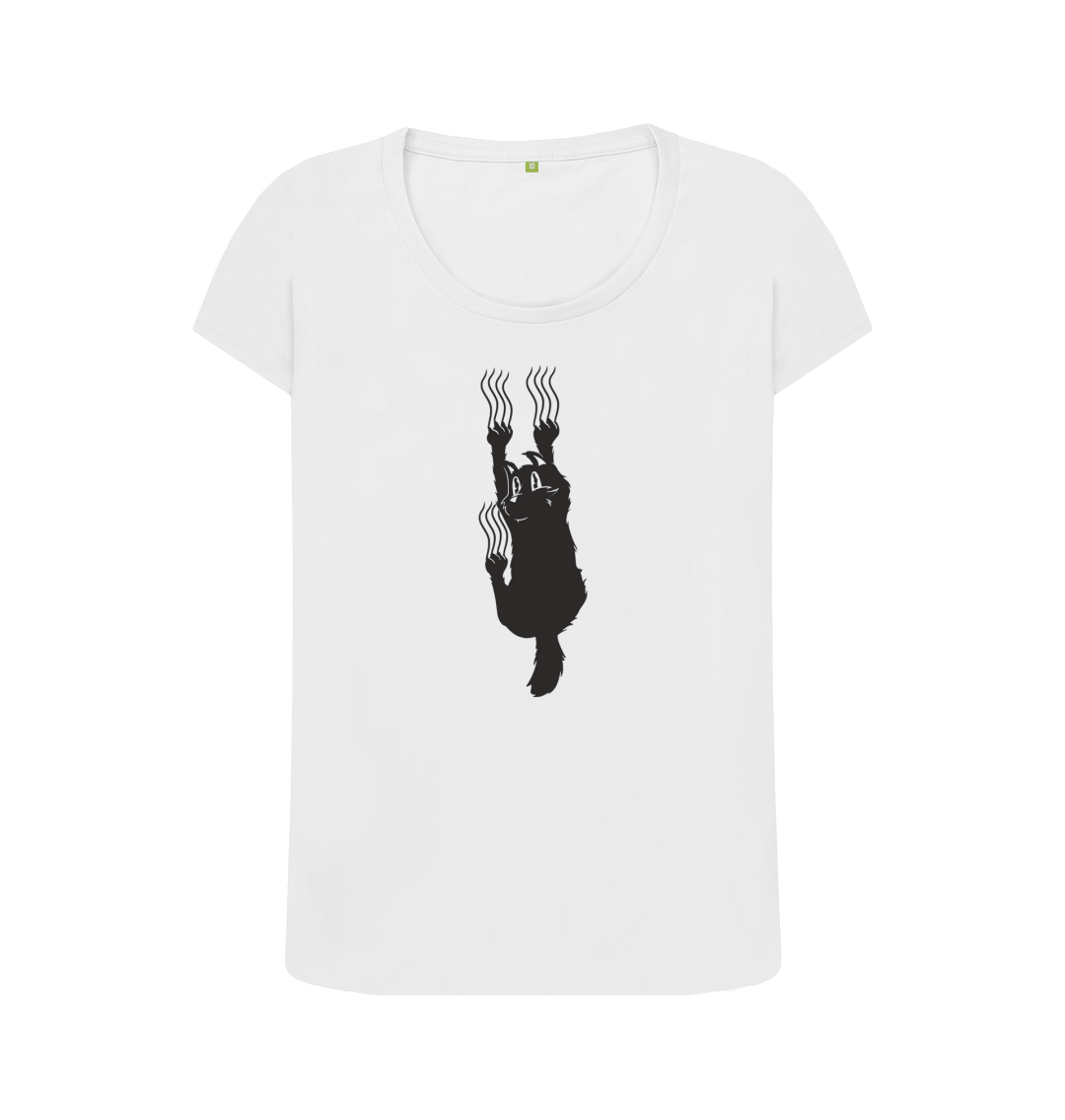 White Printed T-shirt Front