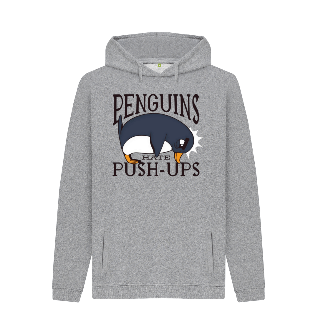 Light Heather Printed Hoody Front