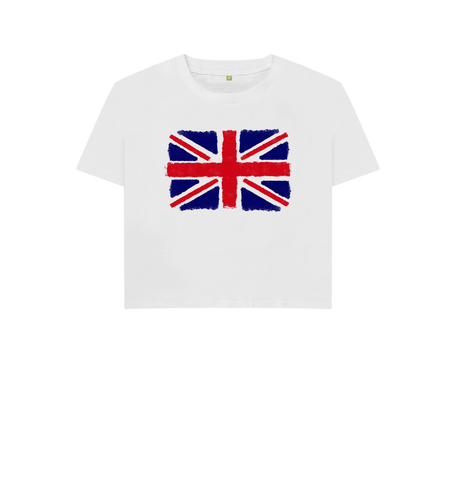 White Printed T-shirt Front