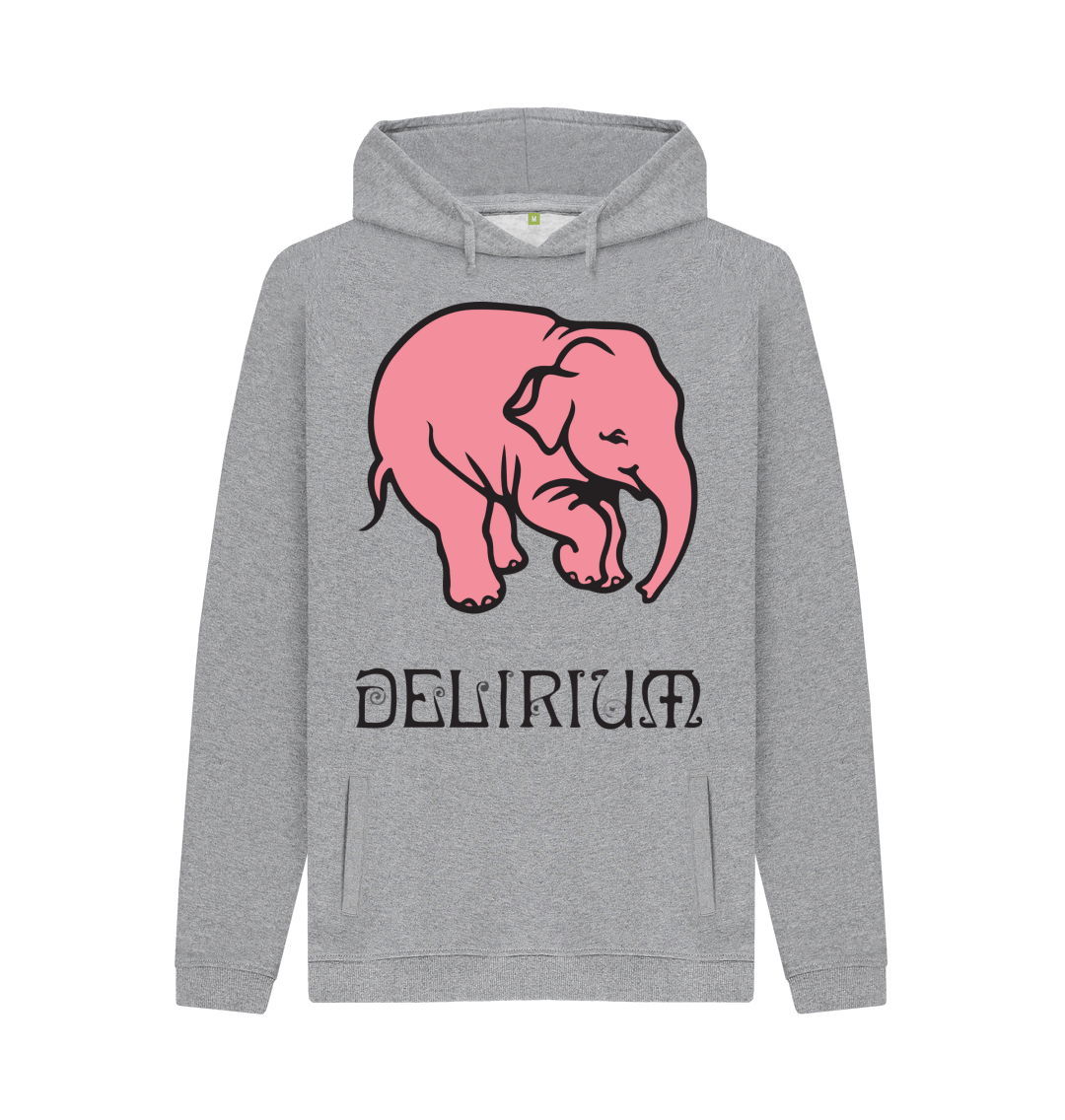 Light Heather Printed Hoody Front