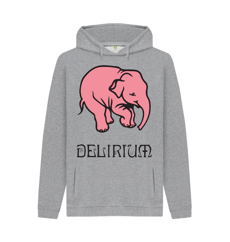 Light Heather Printed Hoody Front