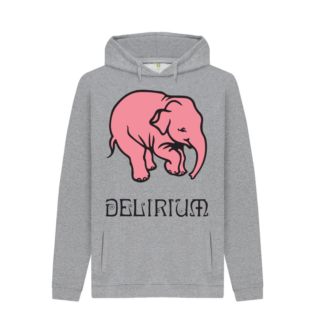 Light Heather Delirium Men's Pullover Hoodie