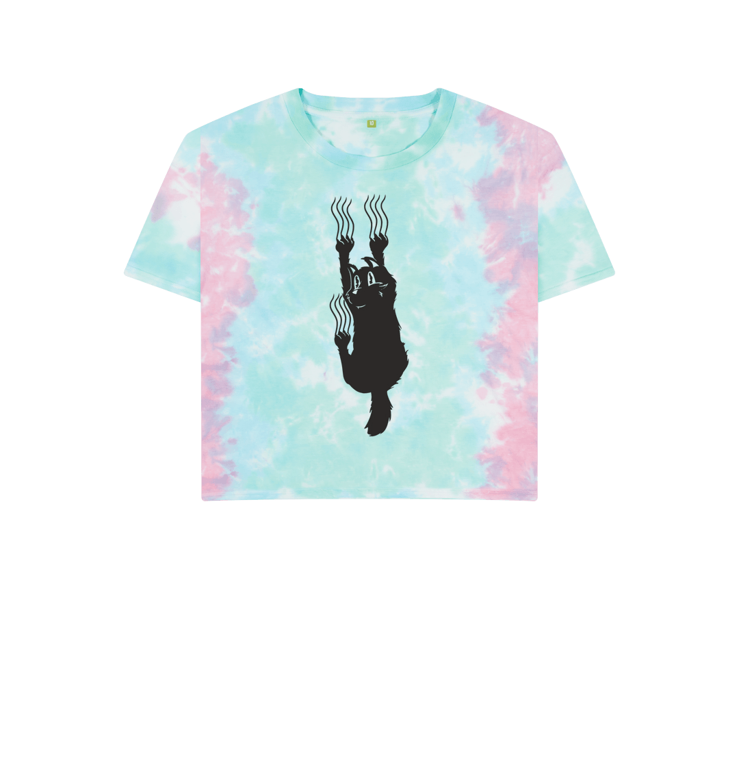 Pastel Tie Dye Printed T-shirt Front
