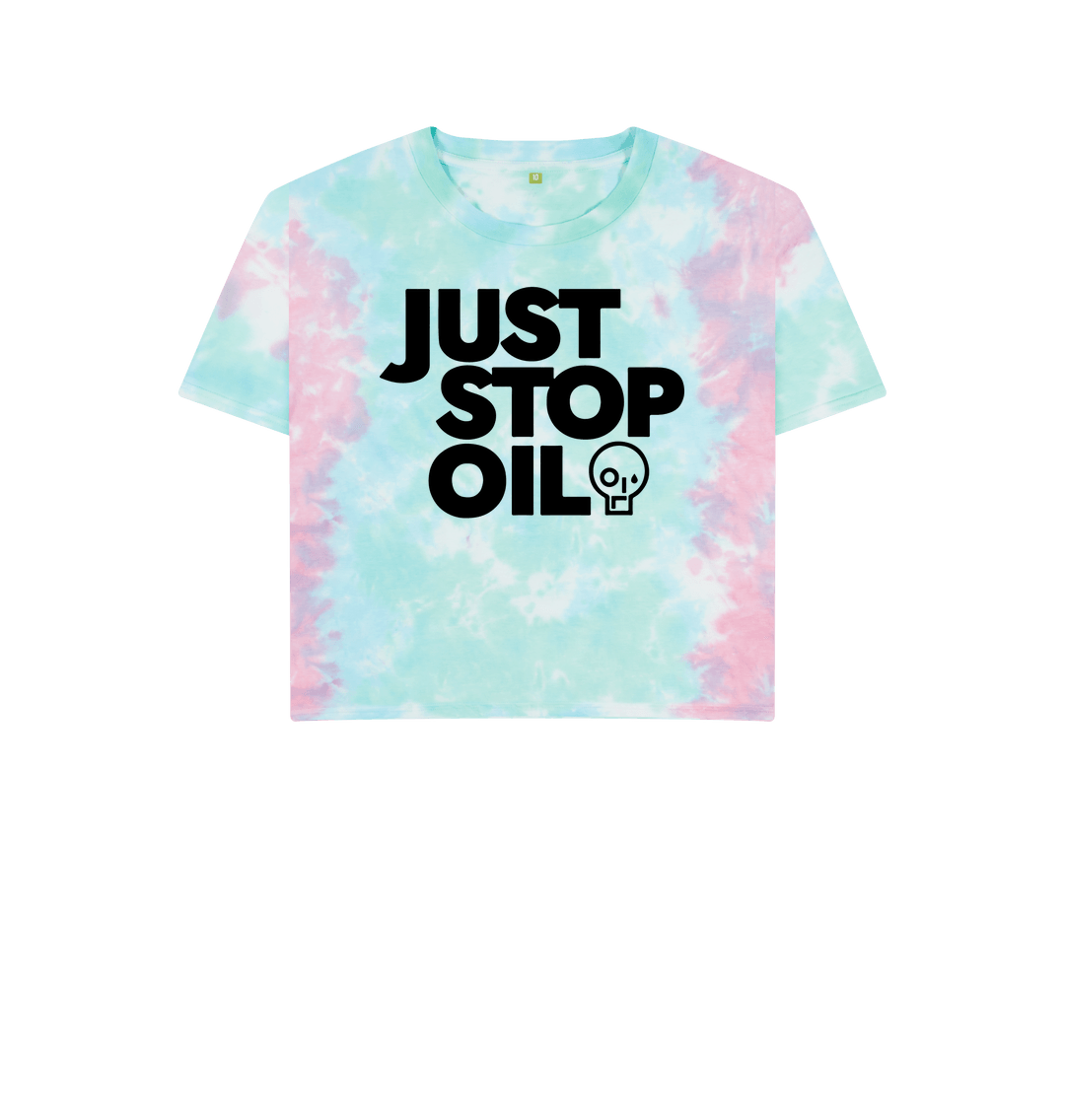 Pastel Tie Dye Printed T-shirt Front