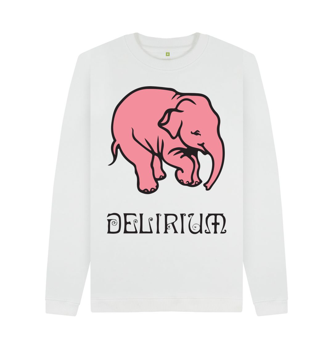White Delirium Men's Crew Neck Sweater