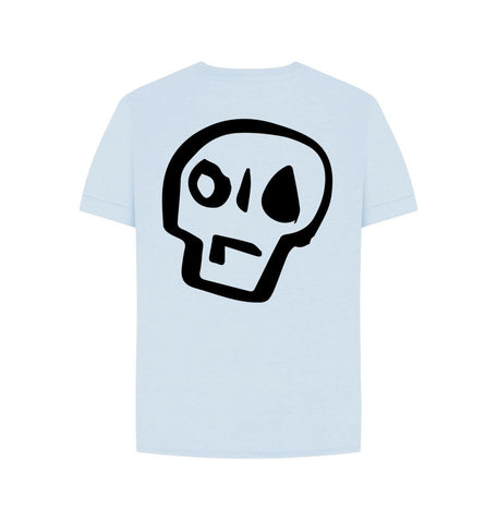 Just Stop Oil x Skull Women's Relaxed Fit Tee