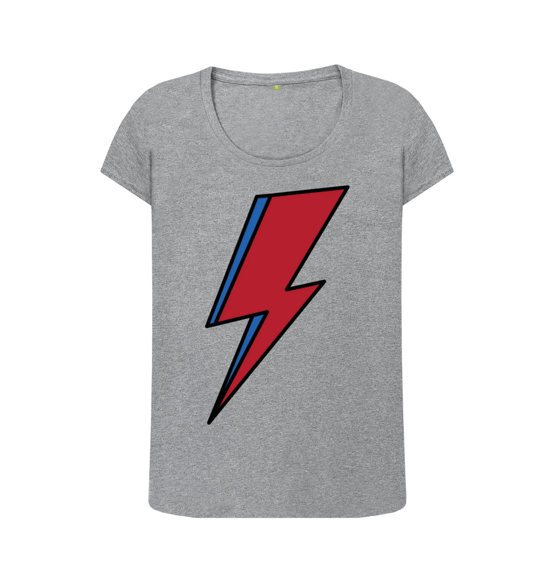 Athletic Grey Printed T-shirt Front