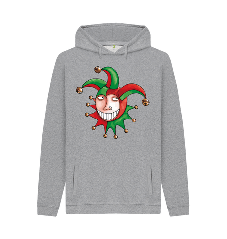 Light Heather Printed Hoody Front