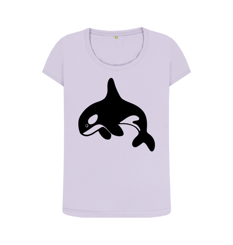Violet Printed T-shirt Front